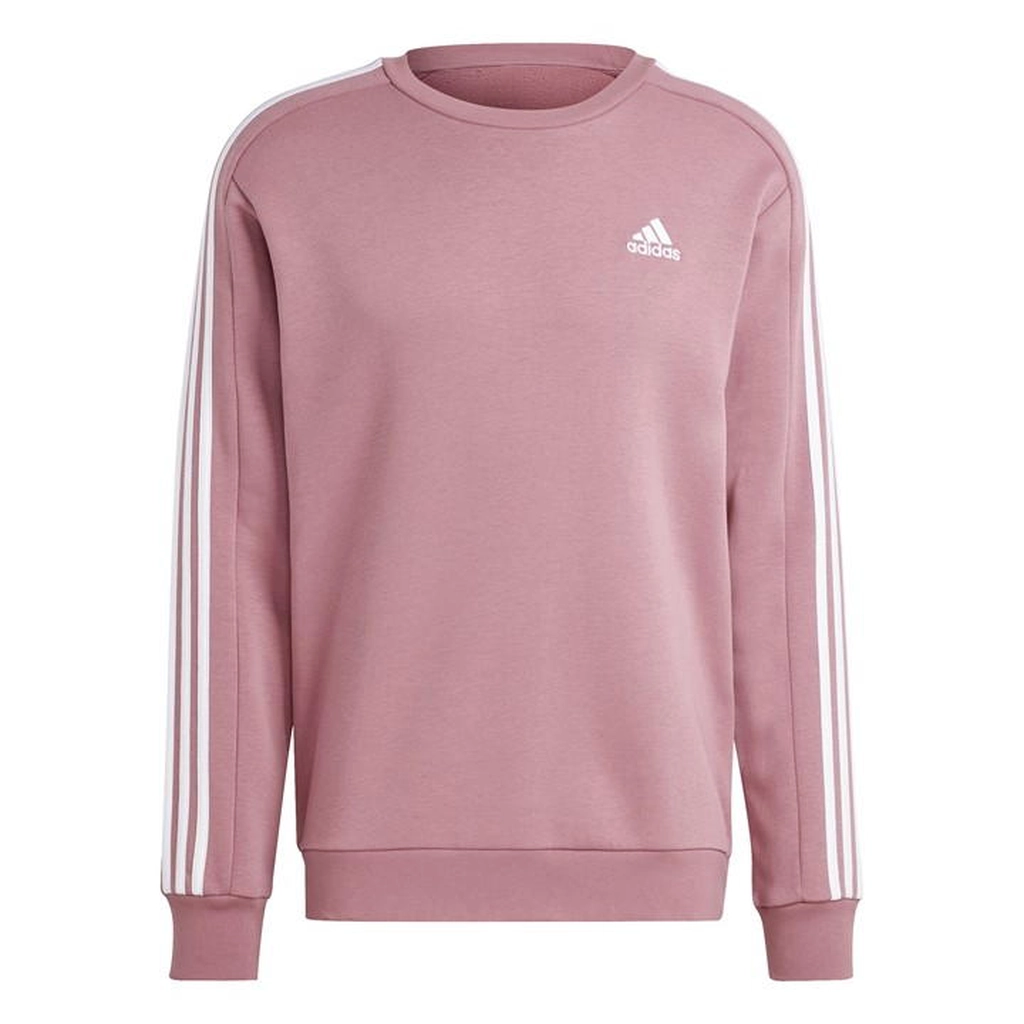 Adidas Originals Essentials 3-Stripes Fleece Sweatshirt Mens - Red